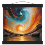 Tranquil Beauty Unleashed: Spiraling into Serenity Poster 8