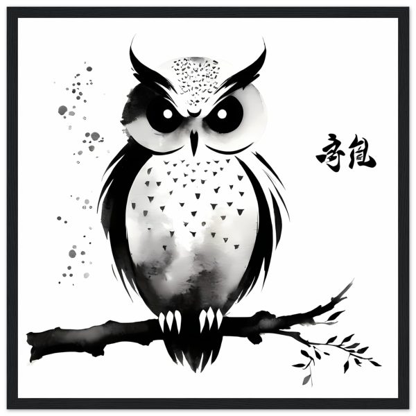 Embracing Tranquility: The Enchanting World of Zen Owl Art 13