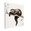 Embrace Peace with the Minimalist Zen Sloth Print 23