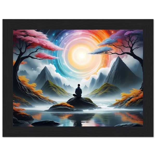 Zen Oasis: Elevate Your Space with a Tranquil Meditation Framed Poster 4