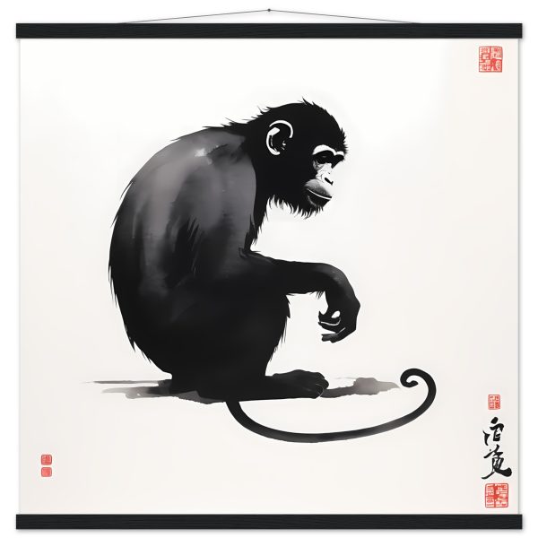 Exploring the Zen Monkey Print 9