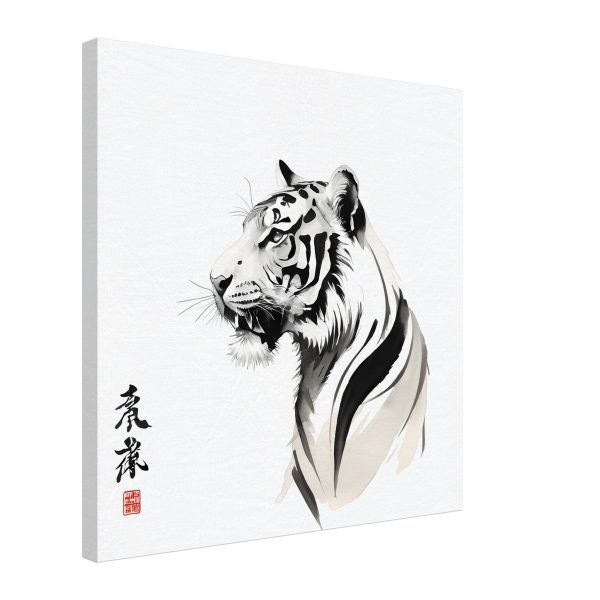 Unveiling the Harmonious Aura of the Zen Tiger Wall Art 8