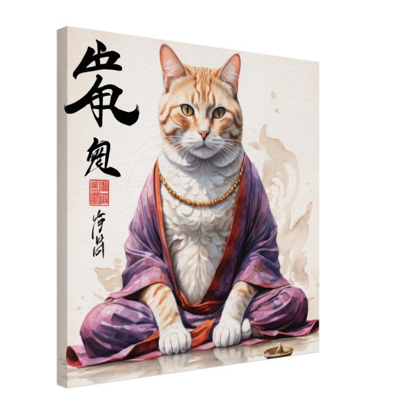 Zen Cat – A Tapestry of Beauty and Simplicity 7