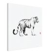 A Captivating Tiger Print Canvas 32