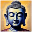 Serenity Canvas: Buddha Head Tranquility for Your Space 28