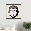 Enigmatic Zen: Tranquil Buddha Canvas 27