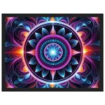 Zen Symphony: Elevate Serenity with our Mandala Framed Poster 6
