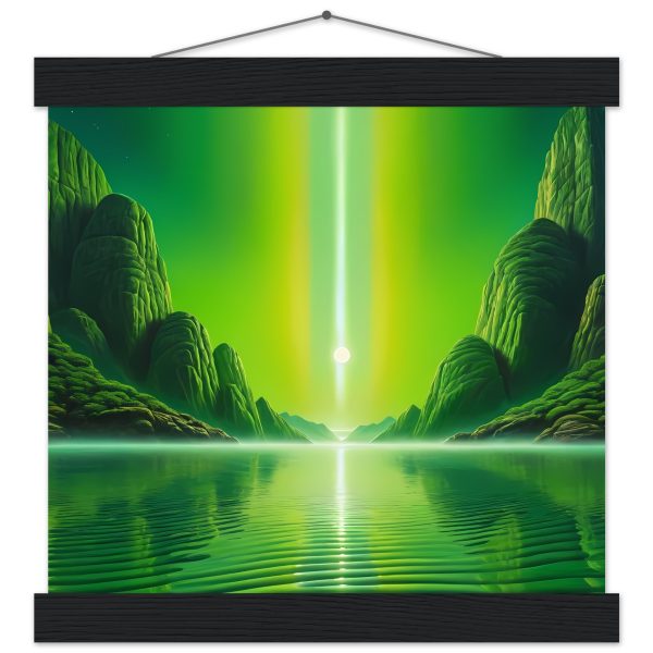 Enchanted Emerald Aurora – Magnetic Poster Art 4