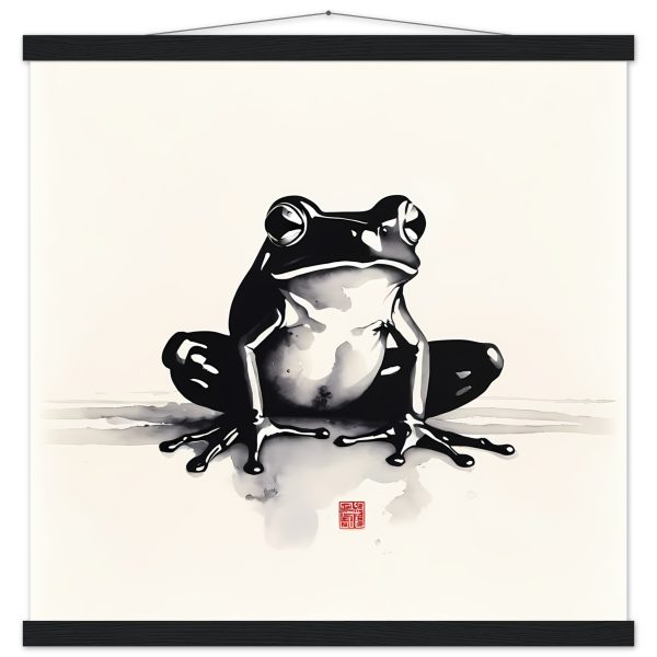 The Enchanting Zen Frog Print for Your Tranquil Haven 18