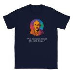 Zen Wisdom for Young Minds | Buddha Quote Kids T-Shirt 6