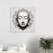 Mandala Harmony: Zen Buddha Canvas Elegance 20