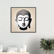Zen Elegance: Buddha Swirls Poster 24