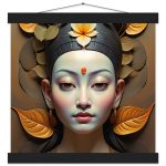 Golden Lotus Crowned Goddess: A Regal Statement 8