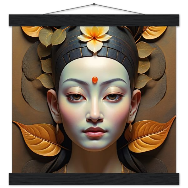 Golden Lotus Crowned Goddess: A Regal Statement 4