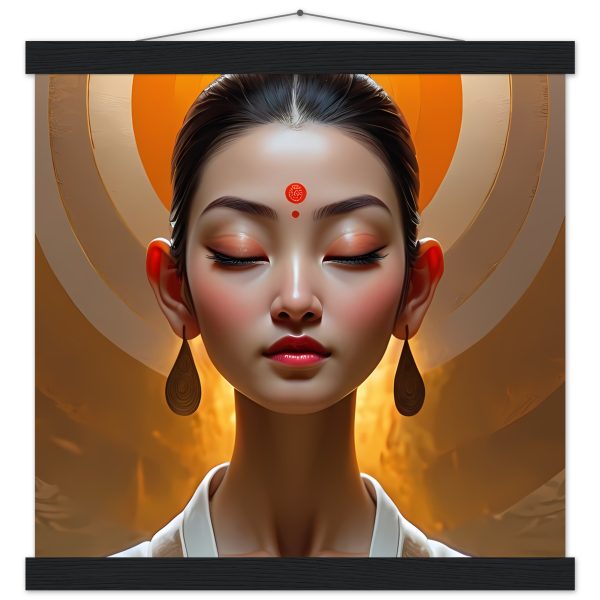A Tapestry of Tranquility: Unveiling the Woman Buddhist Poster 8