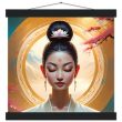 Woman Buddhist Meditating Canvas: A Visual Journey to Enlightenment 36