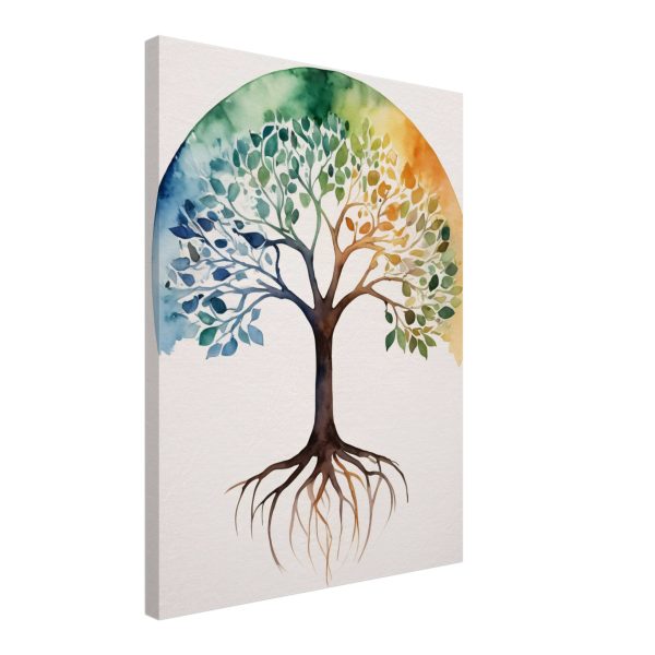 Rainbow Tree in Watercolour 2