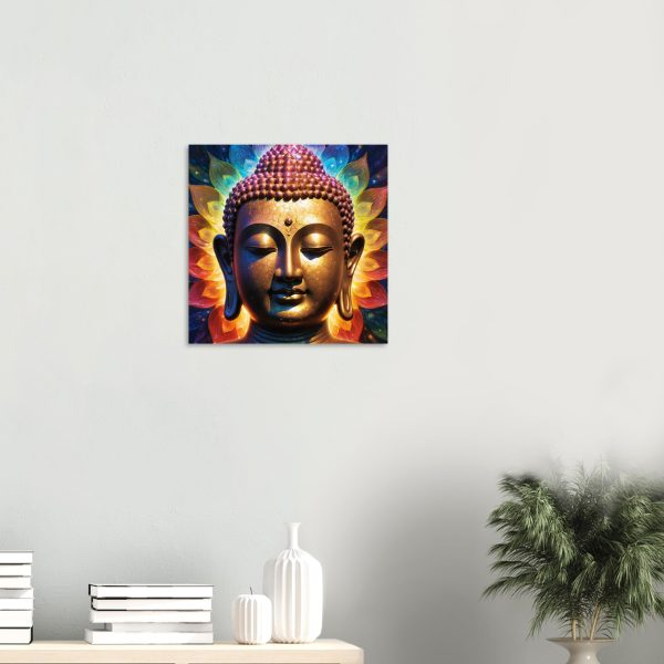 Zen Radiance: Buddha’s Aura, Kaleidoscopic Tranquility. 18