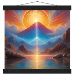 Zen Sunrise in the Mystical Mountains – Premium Poster 8