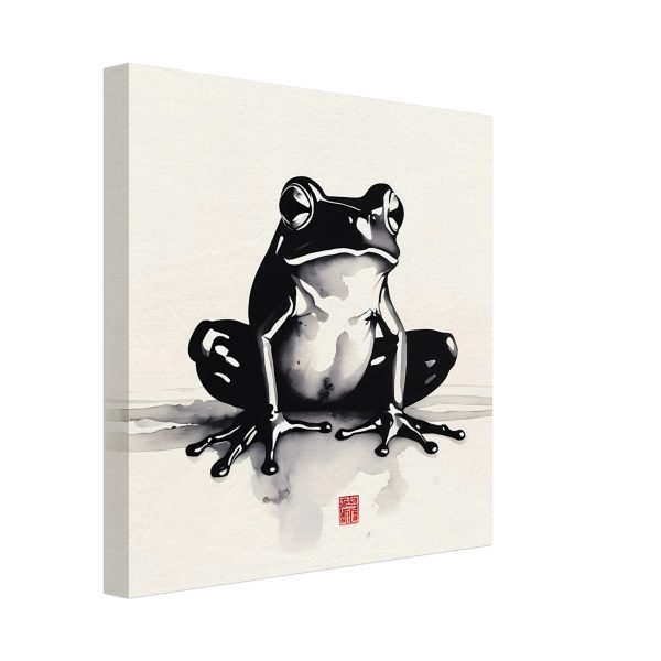 The Enchanting Zen Frog Print for Your Tranquil Haven 7
