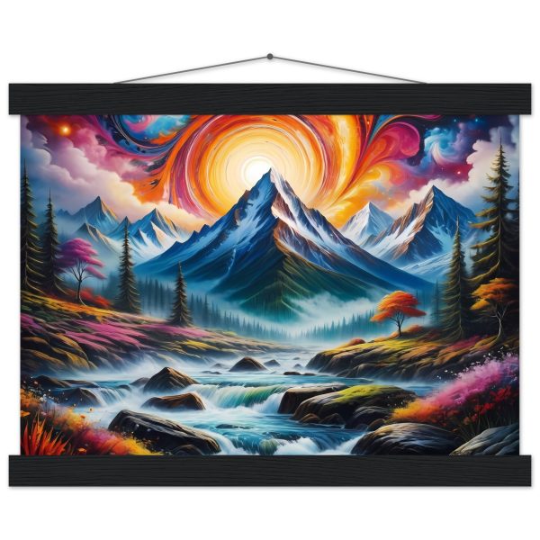 Zen Tapestry: A Symphony of Nature on Canvas 4