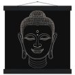 Monochrome Buddha Head Wall Art 25