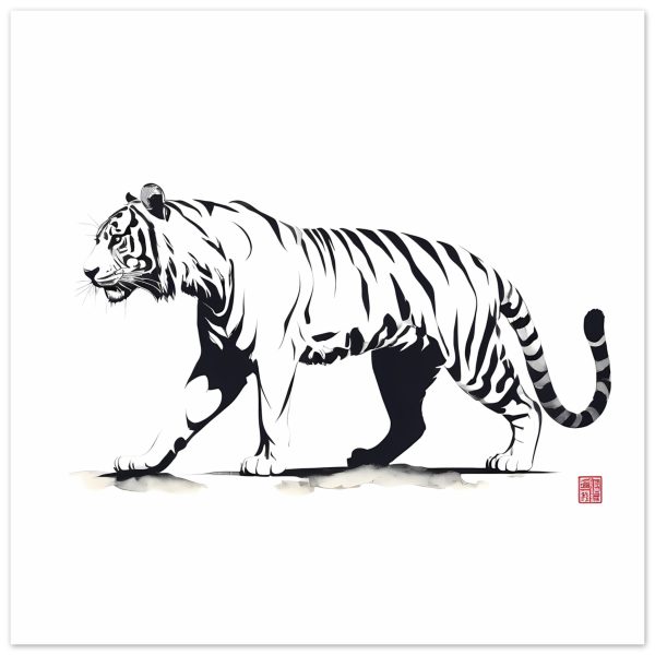 Captivating Tiger Print for Art Enthusiasts 5