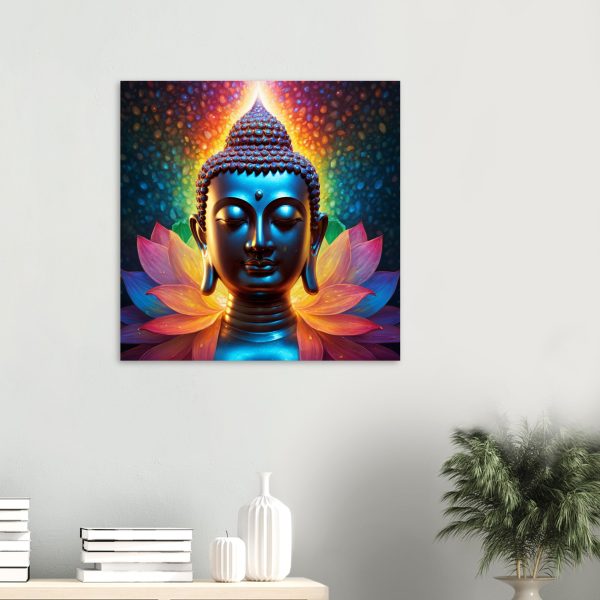 Ethereal Harmony: Jeweled Buddha, Tranquil Spectrum