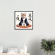 Zen Cat Wall Art – Feline Wisdom and Artistic 30
