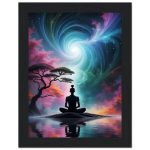 Celestial Serenity: Zen Meditation in a Night Sky Haven 7