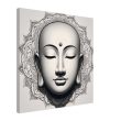 Mandala Harmony: Zen Buddha Canvas Elegance 24