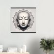 Mandala Harmony: Zen Buddha Canvas Elegance 34