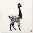 Captivating Art for Your Space: The Intricate Llama 18