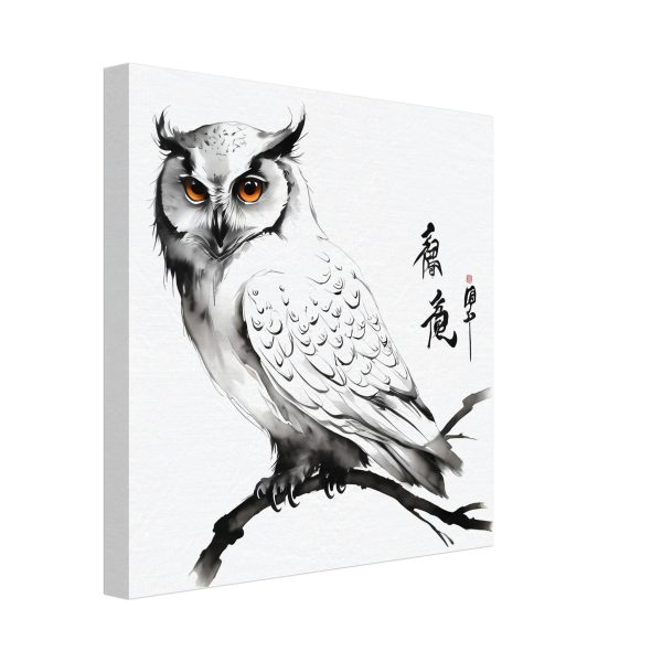 Exploring the Timeless Allure of the Chinese Zen Owl Print 8