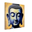 Serenity Canvas: Buddha Head Tranquility for Your Space 41