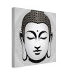 Buddha Mask Canvas Unveils Tranquil Elegance 30