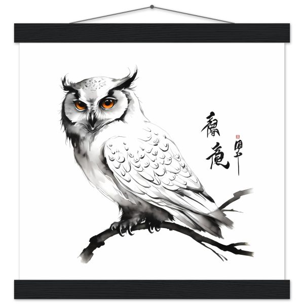 Exploring the Timeless Allure of the Chinese Zen Owl Print 13