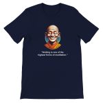 Zen Wisdom: Smiling Monk Meditation Tee 9