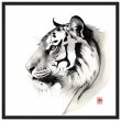 The Tranquil Majesty of the Zen Tiger Print 20