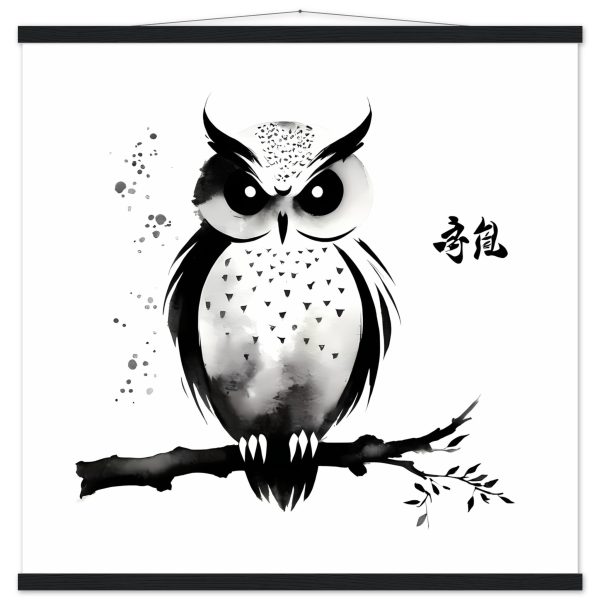 Embracing Tranquility: The Enchanting World of Zen Owl Art 16