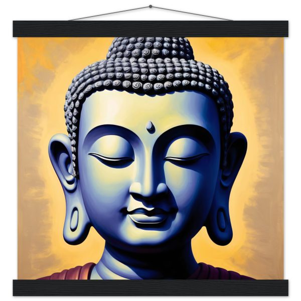 Serenity Canvas: Buddha Head Tranquility for Your Space 19