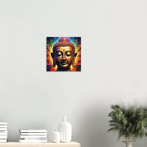Zen Radiance: Buddha’s Aura, Kaleidoscopic Tranquility. 5