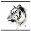 The Tranquil Majesty of the Zen Tiger Print 24