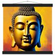 Zen Fusion: Buddha Head Elegance for Vibrant Spaces 28