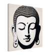 Enigmatic Zen: Tranquil Buddha Canvas 40