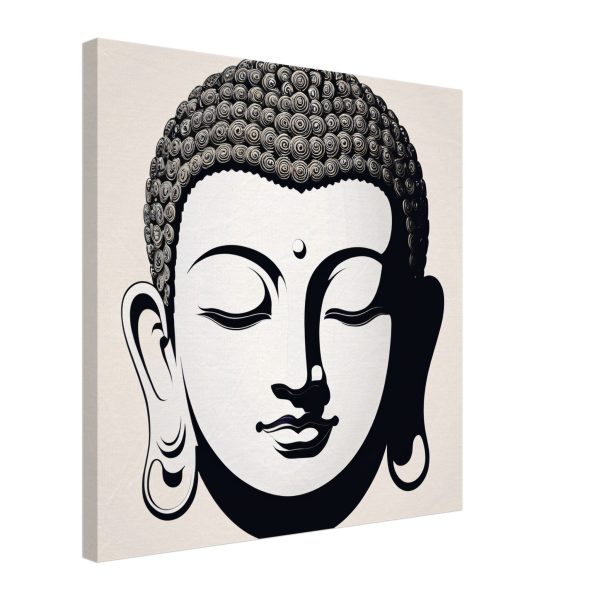 Enigmatic Zen: Tranquil Buddha Canvas 20