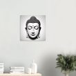 Zen Elegance: Buddha Head Wall Art Unveiled 25