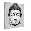 Buddha Mask Canvas Unveils Tranquil Elegance 28