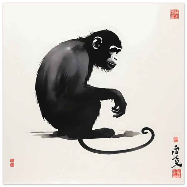 Exploring the Zen Monkey Print 3