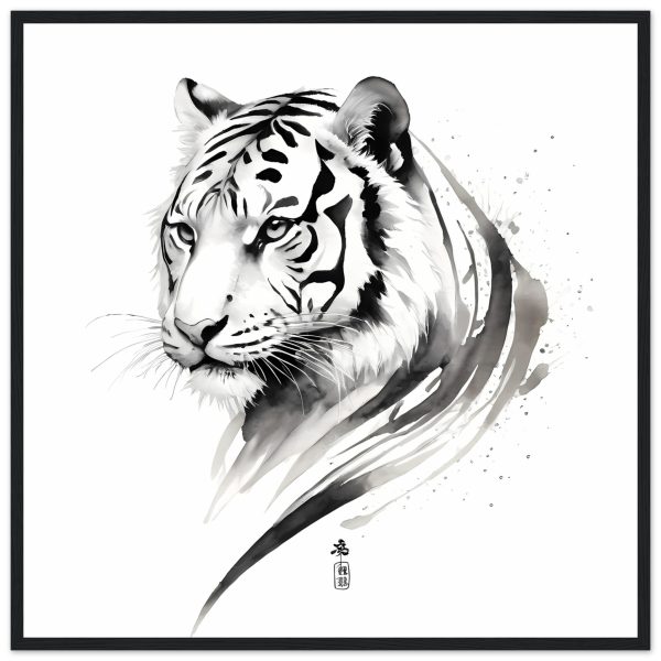 A Fusion of Elegance and Edge in the Tiger’s Gaze 8